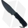 ABKT Phantom Savage Fixed Blade Knife Black Paracord (5" Black) -Swiz Knives Shop ABKT Phantom Savage black paracord black BHQ 38107 er