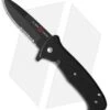 Al Mar SERE 2020 Spring Assisted Knife Black G-10 (3.6" Black Serr) 2 Al Mar SERE 2020 Spring Assisted Knife Black G-10 (3.6" Black Serr) -Swiz Knives Shop Al Mar Mini SERE 2020 SA Black G 10 Black Serr BHQ 100787 jr