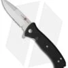 Al Mar Mini SERE 2020 Spring Assisted Knife Black G-10 (3" Satin Serr) -Swiz Knives Shop Al Mar Mini SERE 2020 SA Black G 10 Satin Serr BHQ 100778 jr