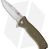 Al Mar Mini SERE 2020 Spring Assisted Knife Coyote GFN (3" Satin) -Swiz Knives Shop Al Mar Mini SERE 2020 SA Coyote GFN Satin BHQ 100794 jr