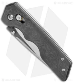 Attn2Detail Mercantile MK 3 Med Bar Lock Knife Black FatCarbon (3.1" Satin) -Swiz Knives Shop Attn2Detail Mercantile MK 3 Med Bar Lock Black Fat Carbon Satin BHQ 176291 jr spine