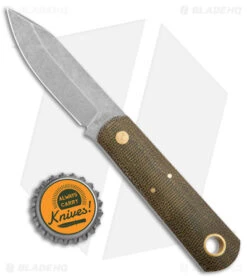 Boker Burnley Barlow Front Pocket Fixed Blade Knife Green Micarta (SW) -Swiz Knives Shop Boker Burnley Barlow Front Pocket Fixed Blade Green Micarta SW BHQ 139195 jr bottlecap