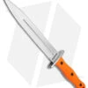 Boker Magnum HL Boar Dagger Fixed Blade Knife Orange TPR (9.01" 440C) 02RY807 -Swiz Knives Shop Boker Magnum HL Boar Dagger Fixed Blade Knife Orange TPR 9in BHQ 179661 td