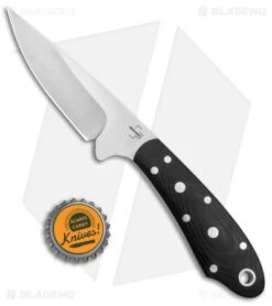 Boker Plus Backdrop Yurco Fixed Blade Knife Black G-10 (3.5" Satin) 02BO028 -Swiz Knives Shop Boker Plus Backdrop Yurco Fixed Blade Black G 10 Satin 02BO028 BHQ 118384 jr bottlecap