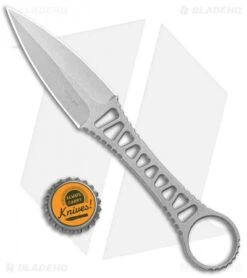 Boker Plus Delta Dagger Fixed Blade Knife (3.25" Stonewash) -Swiz Knives Shop Boker Plus Delta Fixed Blade SW 02BO040 BHQ 99154 jr bottlecap