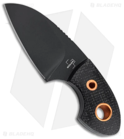 Boker Plus Gnome Black Copper Black Micarta (2.09" Black) 02BO084 3 Boker Plus Gnome Black Copper Black Micarta (2.09" Black) 02BO084