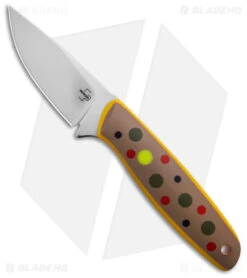 Boker Plus The Brook Brown Trout Fixed Blade Knife Brown G-10 (2.8" Satin)