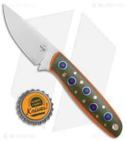Boker Plus The Brook Fixed Blade Knife Green G-10 (2.8" Polish) 02BO031 -Swiz Knives Shop Boker Plus The Brook Fixed Blade Green G 10 Polish BHQ 125051 jr bottlecap