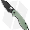 CRKT Limited Release Pilar III Frame Lock Knife Jade G-10 (3" Black D2) -Swiz Knives Shop CRKT Blade HQ Exclusive Pillar III FLK Jade G10 3in Black D2 BHQ 141312 td