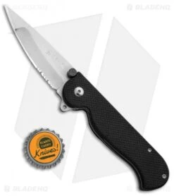 CRKT Bud Nealy Pesh-Kabz Liner Lock Knife Black (3" Satin) 6663 -Swiz Knives Shop CRKT Bud Nealy Pesh Kabz LL Black Satin 6663 BHQ 87730 jr bottlecap