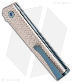 CRKT CEO Microflipper Liner Lock Knife Aluminum (2.36" Satin) 8 CRKT CEO Microflipper Liner Lock Knife Aluminum (2.36" Satin) -Swiz Knives Shop CRKT CEO Microflipper LL Grayish Aluminum Satin BHQ 178654 jr side