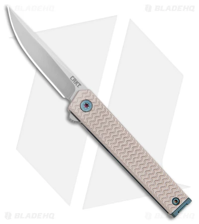CRKT CEO Microflipper Liner Lock Knife Aluminum (2.36" Satin) 3 CRKT CEO Microflipper Liner Lock Knife Aluminum (2.36" Satin)
