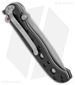 CRKT Carson M16-01Z EDC Spear Point Flipper Knife Zytel (3" Bead Blast) -Swiz Knives Shop CRKT Carson M16 10Z SP Zytel BB Serr BHQ 8899 jr side