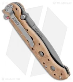 CRKT Carson M16-13ZM Desert Spear Point Flipper Knife (3.5" Bead Blast Serr) 8 CRKT Carson M16-13ZM Desert Spear Point Flipper Knife (3.5" Bead Blast Serr) -Swiz Knives Shop CRKT Carson M16 13ZM Desert SP BB Serr BHQ 8981 jr side