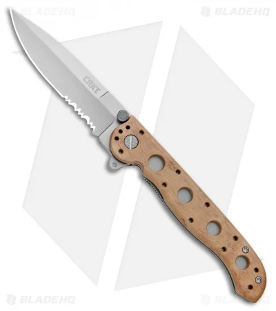 CRKT Carson M16-13ZM Desert Spear Point Flipper Knife (3.5" Bead Blast Serr) 3 CRKT Carson M16-13ZM Desert Spear Point Flipper Knife (3.5" Bead Blast Serr)