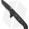 CRKT Carson M16-14ZLEK Tanto Liner Lock Knife (3.75" Serr) -Swiz Knives Shop CRKT Carson M16 14ZLEK Tanto LL Serr BHQ 8897 jr
