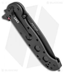 CRKT Carson M16-14ZLEK Tanto Liner Lock Knife (3.75" Serr) -Swiz Knives Shop CRKT Carson M16 14ZLEK Tanto LL Serr BHQ 8897 jr side