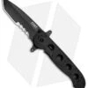 CRKT Carson M16-14SFG Special Forces Tanto Flipper Knife (3.875" Black Serr) -Swiz Knives Shop CRKT Carson M16 14ZSF Tanto Special Forces Black Serr BHQ 3150 jr