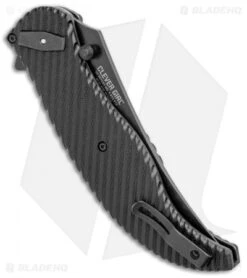 CRKT Clever Girl Folder Deadbolt Lock Knife Black G-10 (4" Black) 2640 -Swiz Knives Shop CRKT Clever Girl Folder Black Black 2640 BHQ 99493 jr side