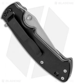 CRKT Crawford Kasper Liner Lock Knife Black Zytel (3.1" Bead Blast) 6772 -Swiz Knives Shop CRKT Crawford Kasper LL Black Zytel BB 6772 BHQ 87021 jr side