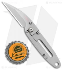 CRKT Ed Halligan Delilah's P.E.C.K Frame Lock Knife (1.75" Bead Blast) 5520 -Swiz Knives Shop CRKT Ed Halligan Delilahs P.E.C.K. FL BB 5520 BHQ 7570 jr bottlecap
