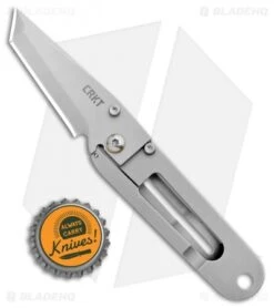 CRKT Ed Halligan K.I.S.S. Tanto Frame Lock Knife (2.25" Bead Blast) 5500 -Swiz Knives Shop CRKT Ed Halligan K.I.S.S. Tanto FL BB 5500 BHQ 6566 jr bottlecap