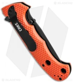 CRKT Hammond Cruiser LAWKS Liner Lock Knife Orange (3.75" Black) 7904ORB 8 CRKT Hammond Cruiser LAWKS Liner Lock Knife Orange (3.75" Black) 7904ORB -Swiz Knives Shop CRKT Hammond Cruiser Orange Black CR7904ORB BHQ 87148 jr side 2