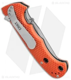 CRKT Hammond Cruiser LAWKS Liner Lock Knife Orange (3.75" Satin) 7904OR -Swiz Knives Shop CRKT Hammond Cruiser Orange CR7904OR BHQ 87147 jr side 2
