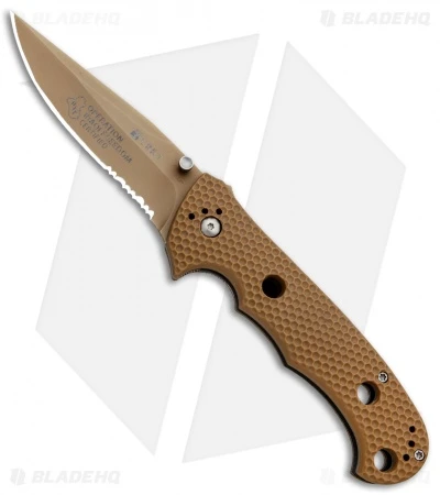 CRKT Hammond Iraqi Freedom Desert Cruiser Knife Tan (3.75" Tan Serr) 7914DI 3 CRKT Hammond Iraqi Freedom Desert Cruiser Knife Tan (3.75" Tan Serr) 7914DI