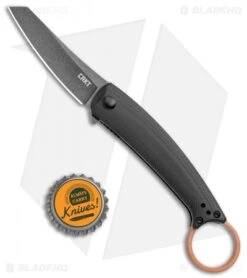 CRKT Ibi Liner Lock Folding Knife Black G-10 (2.75" Black) 7150 -Swiz Knives Shop CRKT Ibi LL Black G 10 Black 7150 BHQ 119359 jr bottlecap