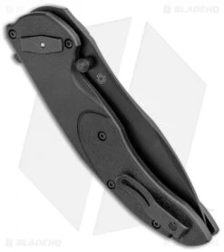 CRKT Linchpin Deadbolt Lock Knife Black G-10 (3.9" Black) 5406K -Swiz Knives Shop CRKT Linchpin Deadbolt Lock Black G 10 Black 5406K BHQ 103623 jr side