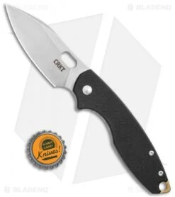CRKT Pilar III Frame Lock Knife Black G-10 (3" Stonewash D2) 5317D2 -Swiz Knives Shop CRKT Pillar III FL Black G 10 SW D2 5317D2 BHQ 119343 jr bottlecap