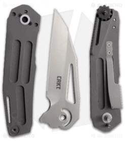 CRKT Dew Hara Raikiri Field Strip Knife Black Al (3.75" Satin) 5040 9 CRKT Dew Hara Raikiri Field Strip Knife Black Al (3.75" Satin) 5040 -Swiz Knives Shop CRKT Raikiri jr apart