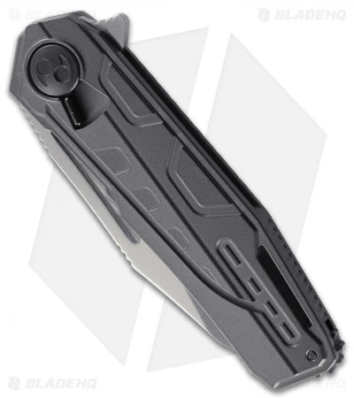 CRKT Dew Hara Raikiri Field Strip Knife Black Al (3.75" Satin) 5040 4 CRKT Dew Hara Raikiri Field Strip Knife Black Al (3.75" Satin) 5040 - Image 2