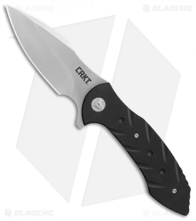 CRKT Ochs Terrestrial Liner Lock Knife Black G-10 (3.3" Satin) 5370 3 CRKT Ochs Terrestrial Liner Lock Knife Black G-10 (3.3" Satin) 5370