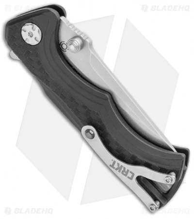 CRKT Tighe BT Fighter Compact Plunge Lock Knife Black GRN (2.875" SW) 5220 5 CRKT Tighe BT Fighter Compact Plunge Lock Knife Black GRN (2.875" SW) 5220 - Image 3