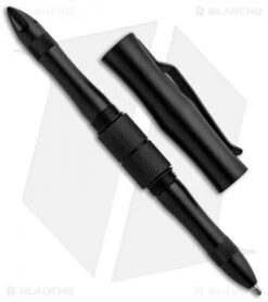 Colonel Blades NCO NoVz Fixed Blade Kit W/ Trainer & Pen (2.5" Black) -Swiz Knives Shop Colonel Blades NCO NoVs Fixed Blade Kit Trainer Black BHQ 89851 jr pen cap