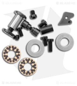 Custom Knife Factory Rotten EVO 3.0 Frame Lock Knife Black (4" Black DLC) -Swiz Knives Shop Custom Knife Factory Rotten EVO 3.0 Black DLC BHQ 176855 jr hw