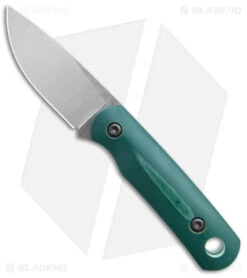 Cypress Creek Knives Copperhead Fixed Blade Knife Green G-10 (2.9" Satin)