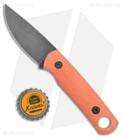 Cypress Creek Knives Copperhead Fixed Blade Knife Orange TeroTuf (2.9" SW) 9 Cypress Creek Knives Copperhead Fixed Blade Knife Orange TeroTuf (2.9" SW) -Swiz Knives Shop Cypress Creek Knives Copperhead Fixed Blade Orange TeroTuf Black SW BHQ 178857 jr bottlecap