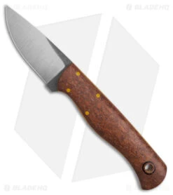 Cypress Creek Knives Woodthrush Fixed Blade Knife Pomelle Sapele Wood (Satin)