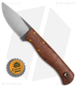 Cypress Creek Knives Woodthrush Fixed Blade Knife Pomelle Sapele Wood (Satin) -Swiz Knives Shop Cypress Creek Knives Woodthrush Pomelle Sapele 2in Satin BHQ 174449 td size