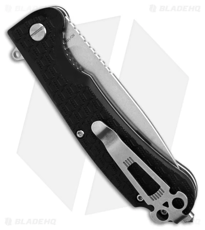 Daggerr Discover Knives Wocket Liner Lock Knife Black FRN (3.5" Stonewash) 5 Daggerr Discover Knives Wocket Liner Lock Knife Black FRN (3.5" Stonewash) - Image 3