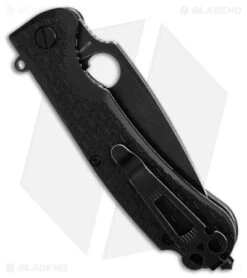 Daggerr Discover Knives Resident Liner Lock Knife Black FRN (3.5" Black) -Swiz Knives Shop Daggerr Discover Knives Resident LLK Black FRN 3in Black BHQ 180528 td side