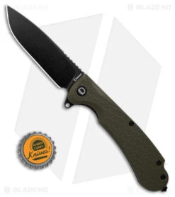 Daggerr Discover Knives Wocket Liner Lock Knife Olive FRN (3.5" Black) -Swiz Knives Shop Daggerr Discover Knives Wocket Liner Lock Knife Olive FRN 3in Black BHQ 180549 td size
