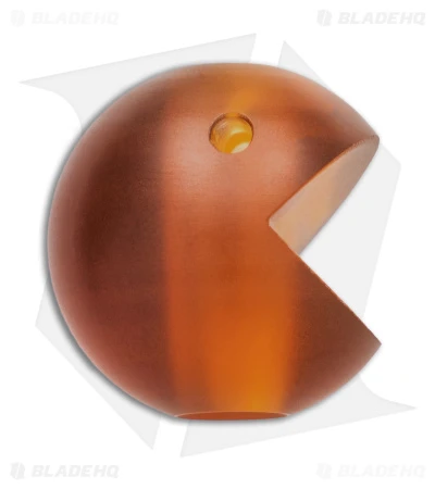 Damned Designs Amber Ultem Pac-Man Bead 3 Damned Designs Amber Ultem Pac-Man Bead