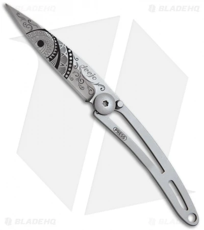 Deejo Yin & Yang 15g Frame Lock Knives Satin / Black - Set Of 2 5 Deejo Yin & Yang 15g Frame Lock Knives Satin / Black - Set Of 2 - Image 3