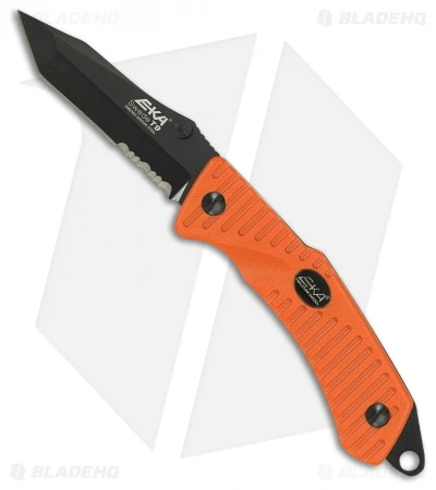 EKA Swede T9 Manual Knife Orange G-10 (3.5" Black) 734201 3 EKA Swede T9 Manual Knife Orange G-10 (3.5" Black) 734201