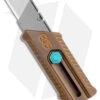 EOS X Chaves Customized CHUB Bronzed Titanium (1" Satin Utility Blade) -Swiz Knives Shop EOS Chaves Customized CHUB Bronze Blue Utility Blade BHQ 167556 jr