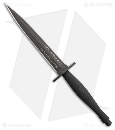 Extrema Ratio ER Commando Fixed Blade Knife Black Aluminum (6.5" Black) -Swiz Knives Shop Extrema Ratio ER Commando Black Aluminum black BHQ 46533 er